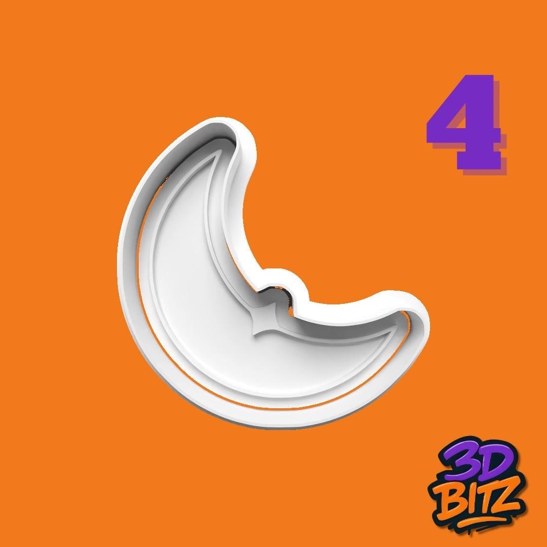 Sun & Moon Cookie Cutter & Embosser Setcupcake