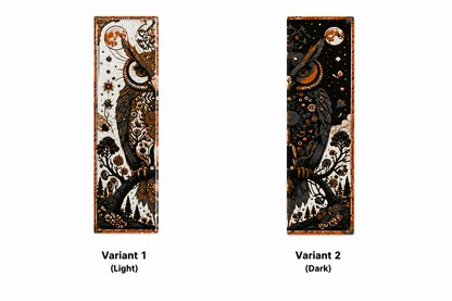 Celestial Owl Bookmark Set