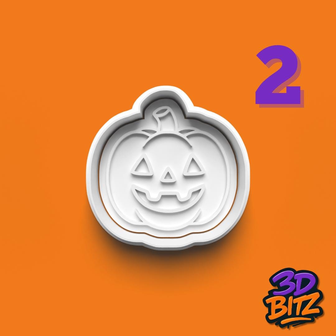 Halloween Cookie Cutter & Embosser Set