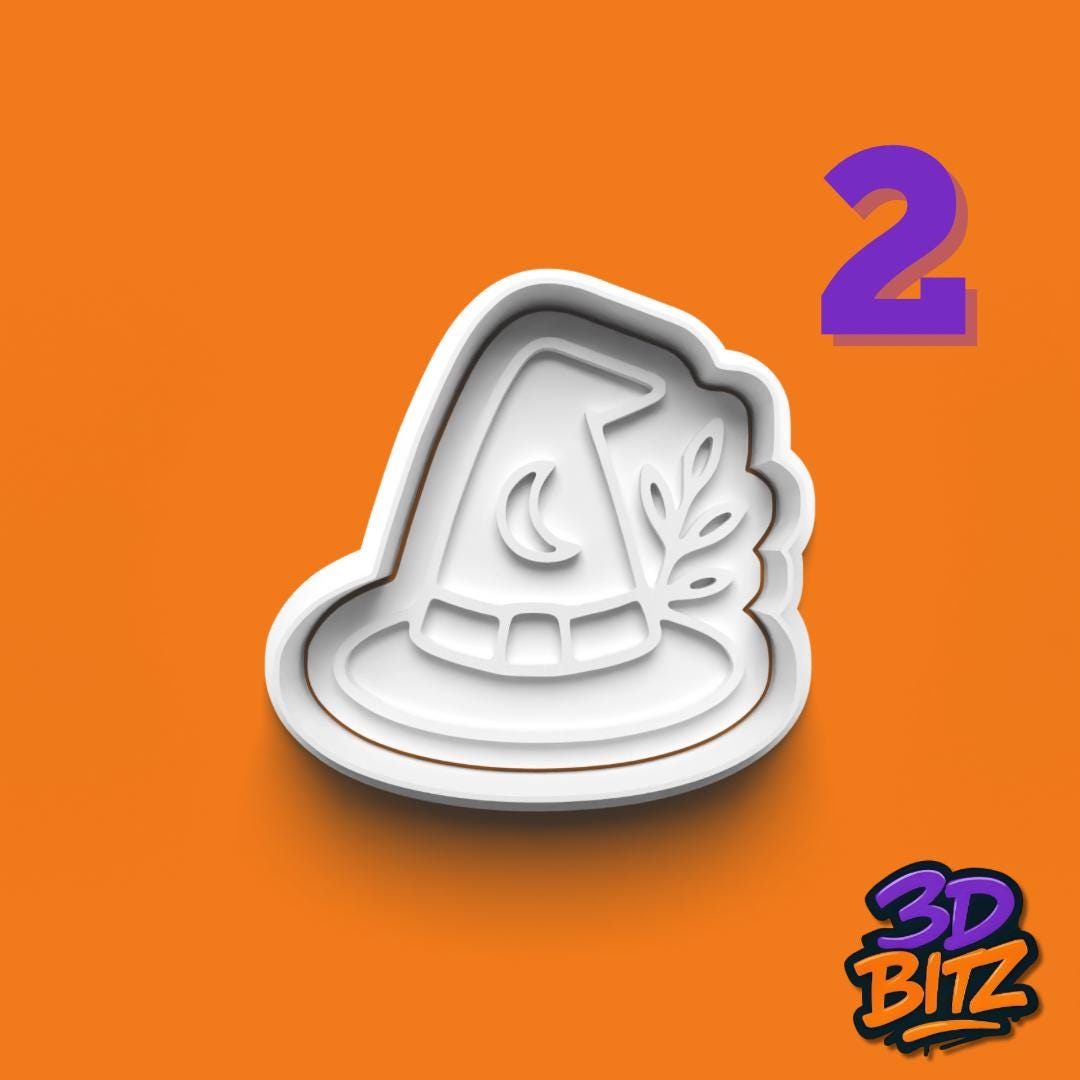 Halloween Cookie Cutter & Embosser Set