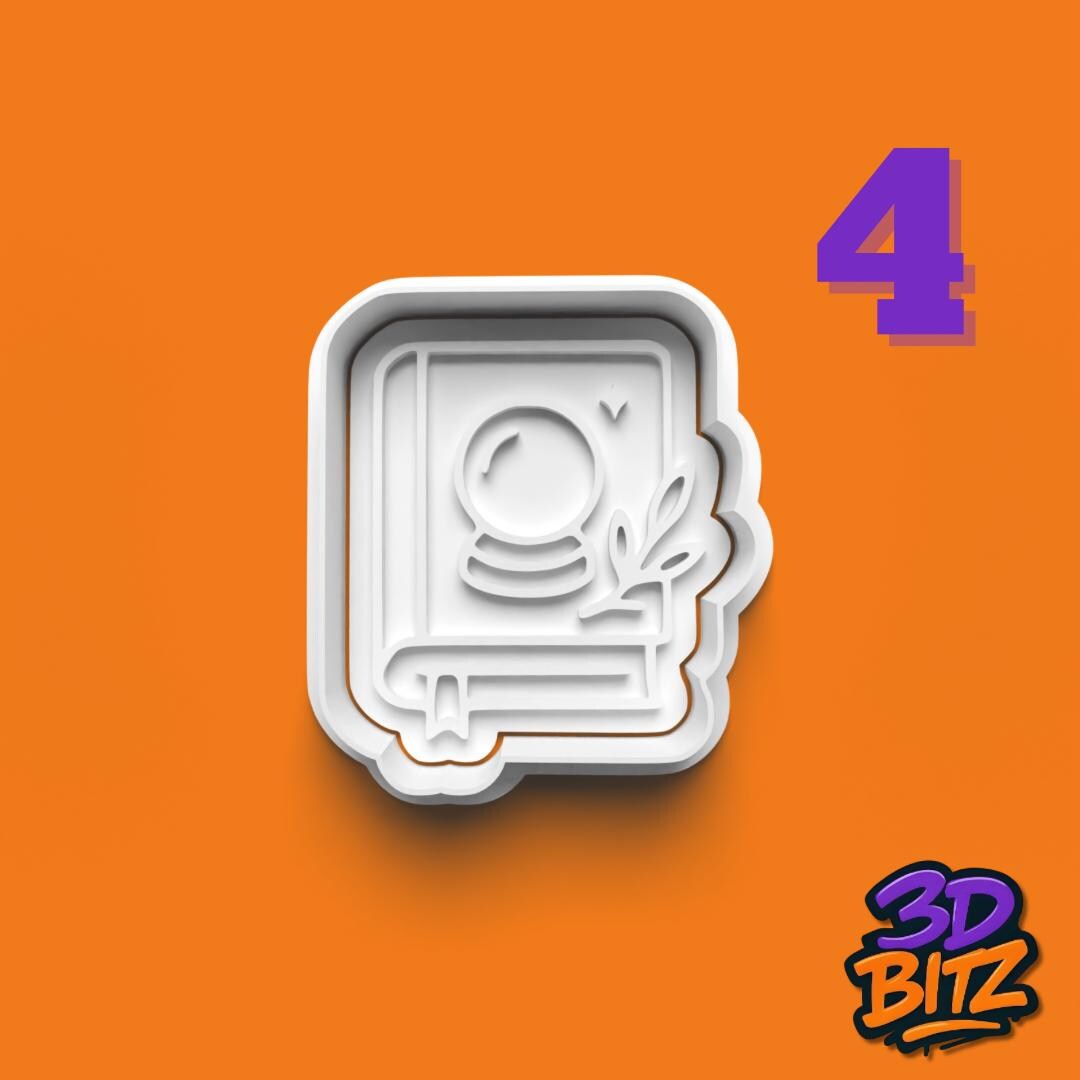 Halloween Cookie Cutter & Embosser Set