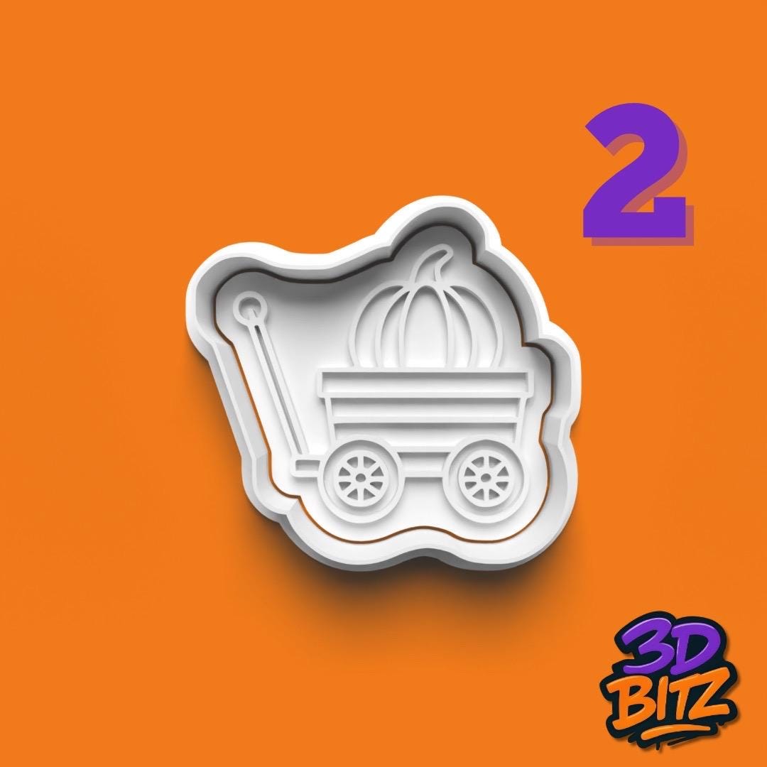 Pumpkin Patch Cookie Cutter & Embosser Set