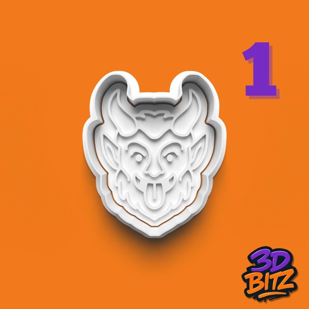 Krampus II Cookie Cutter & Embosser Set