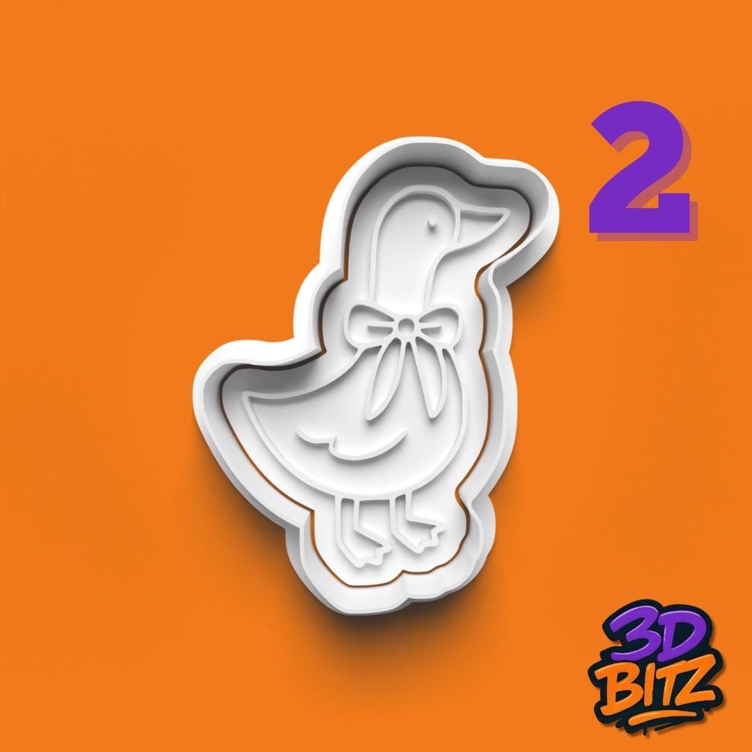 Silly Goose Cookie Cutter & Embosser Set