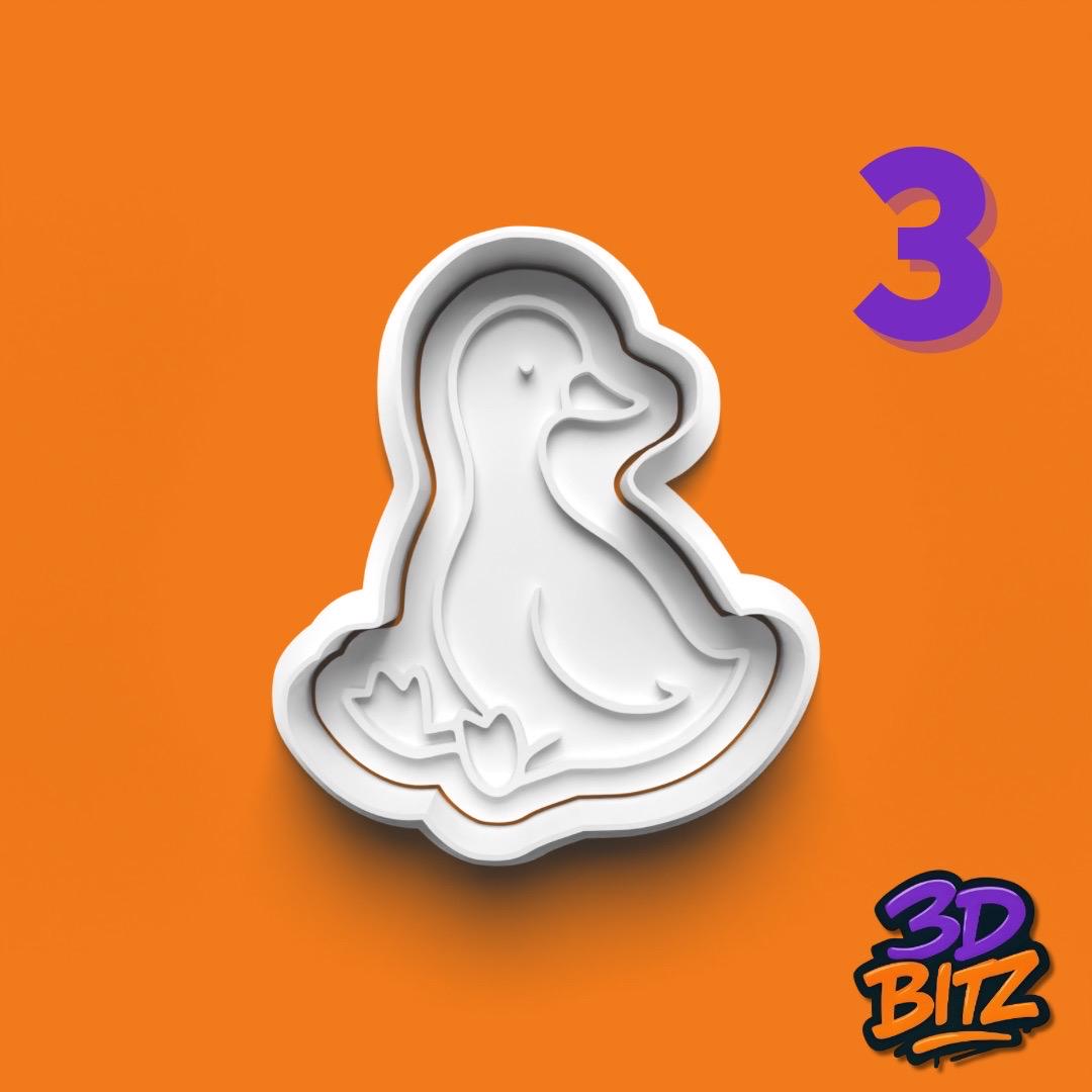 Silly Goose Cookie Cutter & Embosser Set