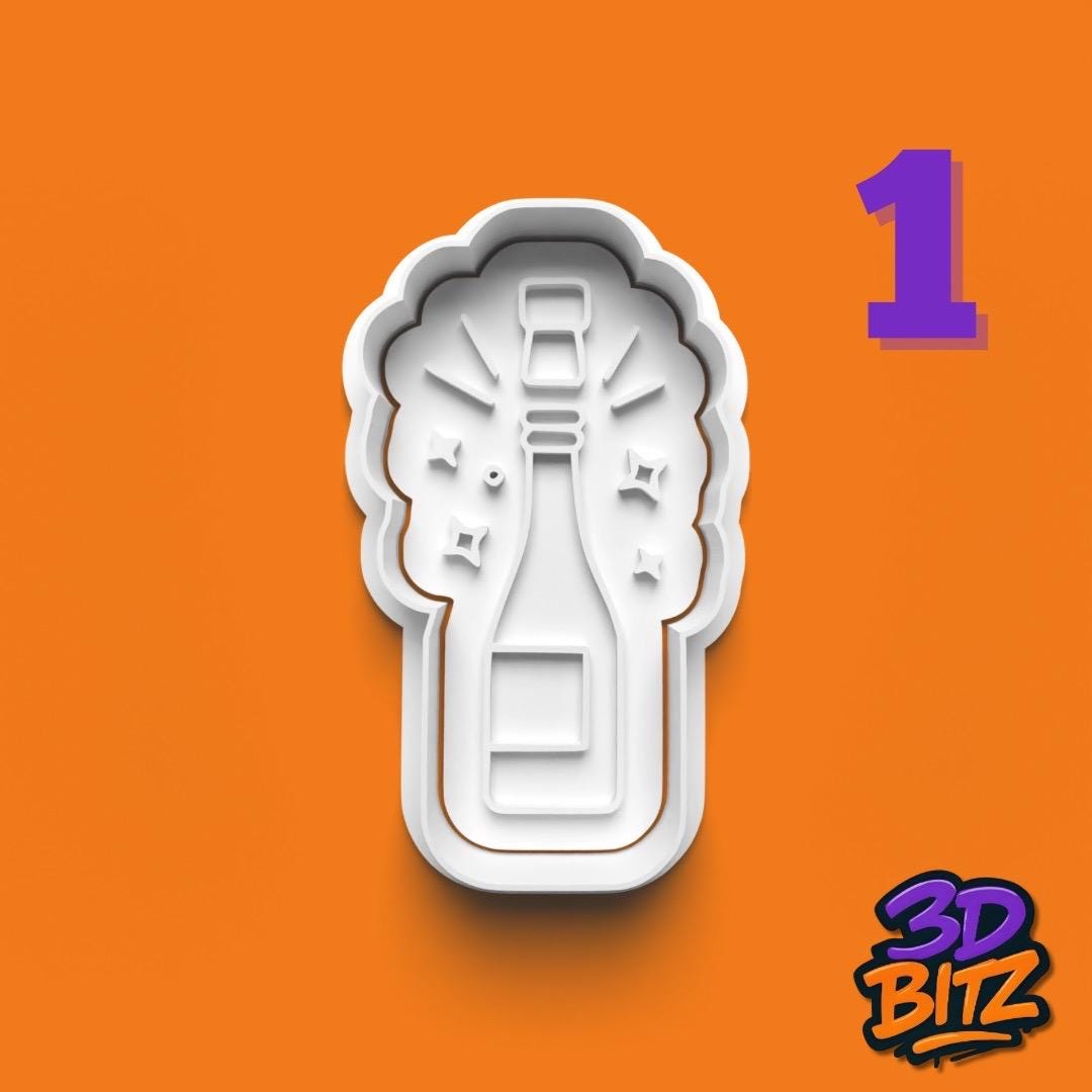 2026 Celebration Cookie Cutter & Embosser Set