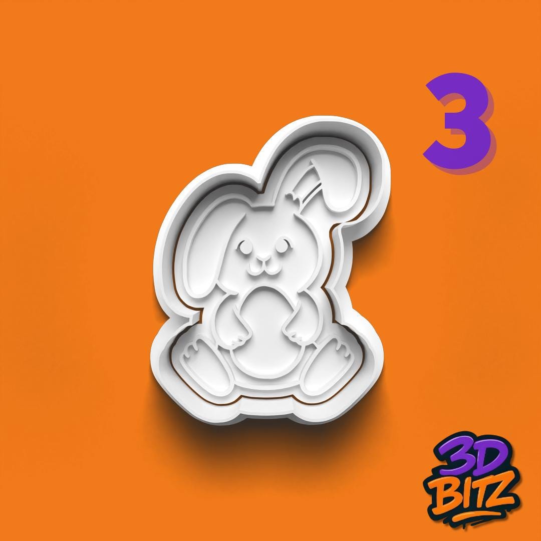 Easter Cookie Cutter & Embosser Set
