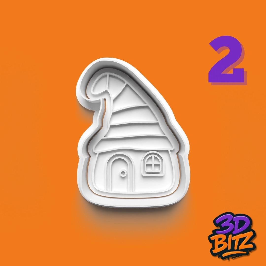 Fairy House Cookie Cutter & Embosser Set