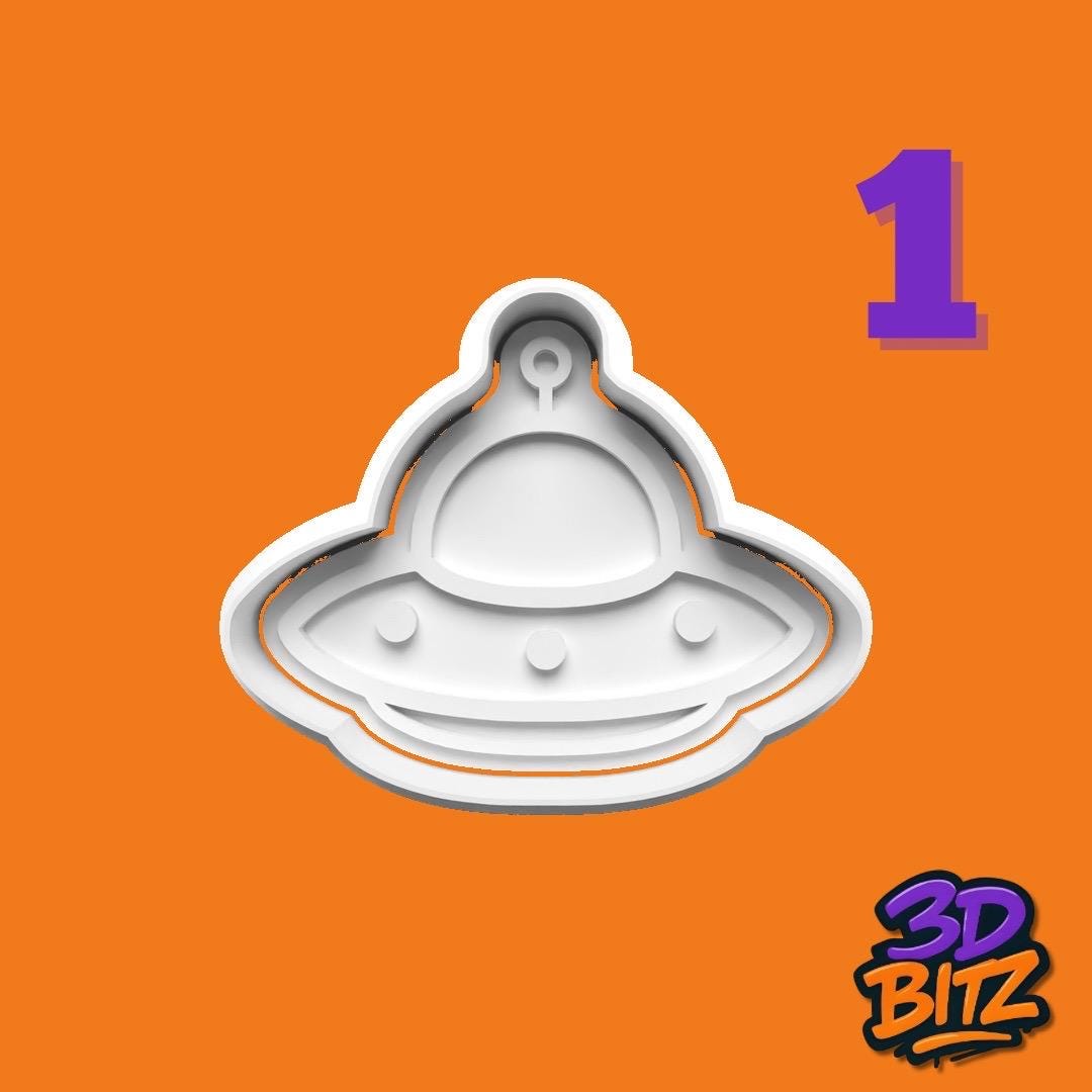 Alien Cookie Cutter & Embosser Set