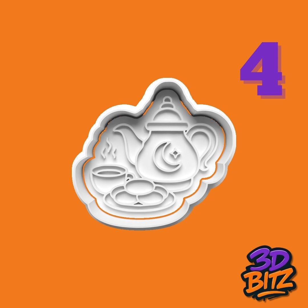 Ramadan Cookie Cutter & Embosser Set