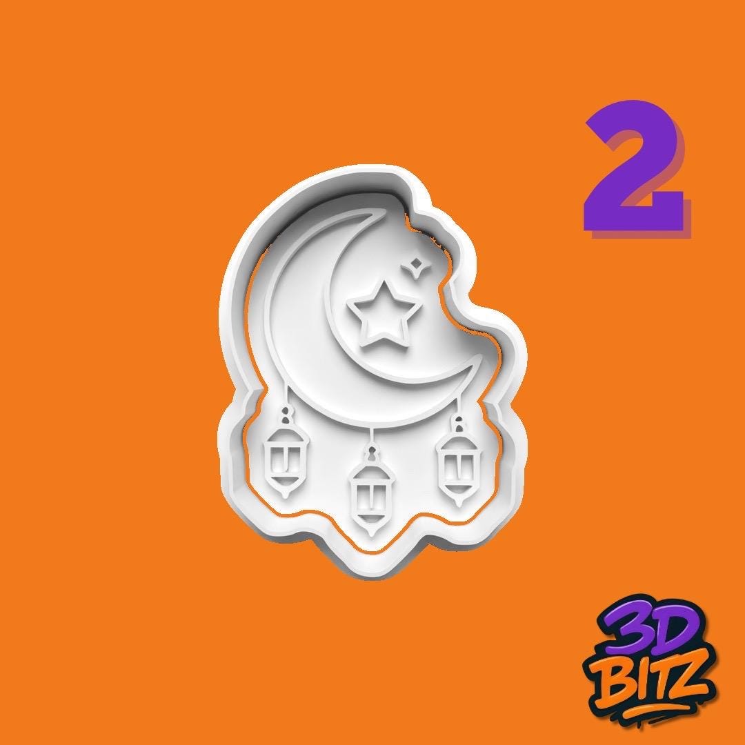 Ramadan Cookie Cutter & Embosser Set
