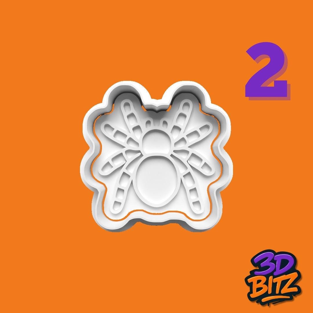 Spider Cookie Cutter & Embosser Set