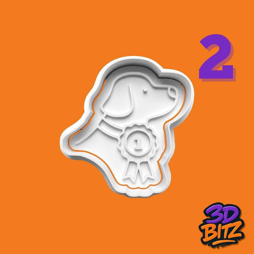 Dog Show Cookie Cutter & Embosser Set