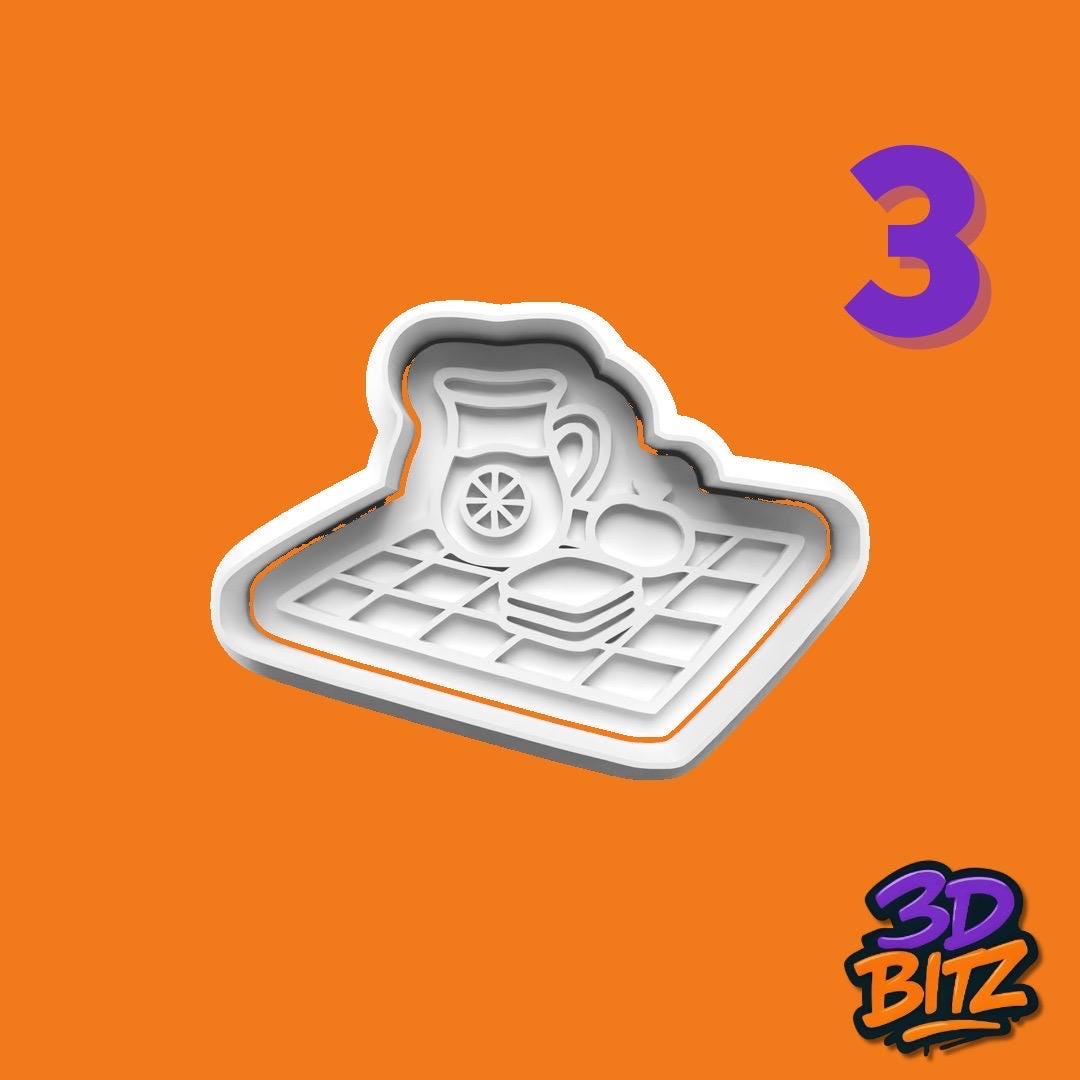 Picnic Cookie Cutter & Embosser Set