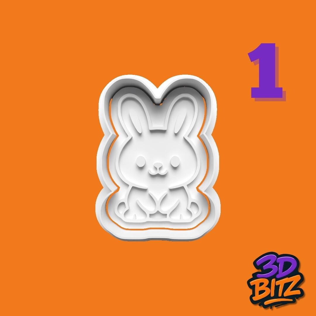 Easter Cookie Cutter & Embosser Set