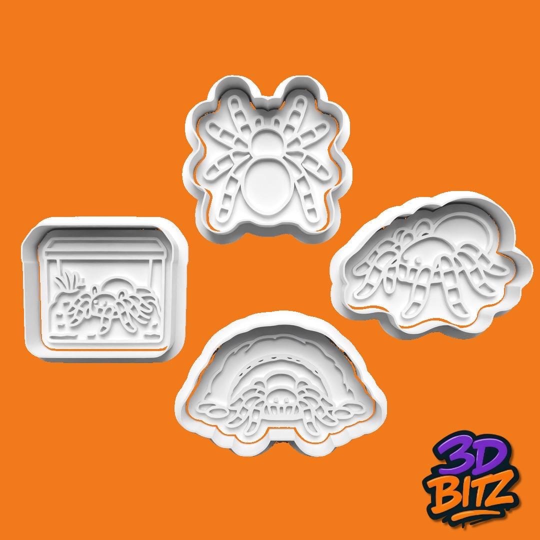 Spider Cookie Cutter & Embosser Set