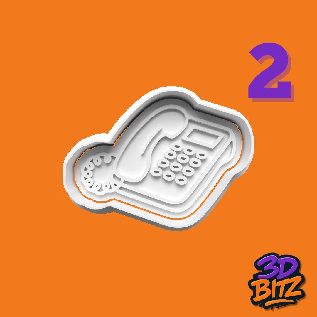 Office Cookie Cutter & Embosser Set