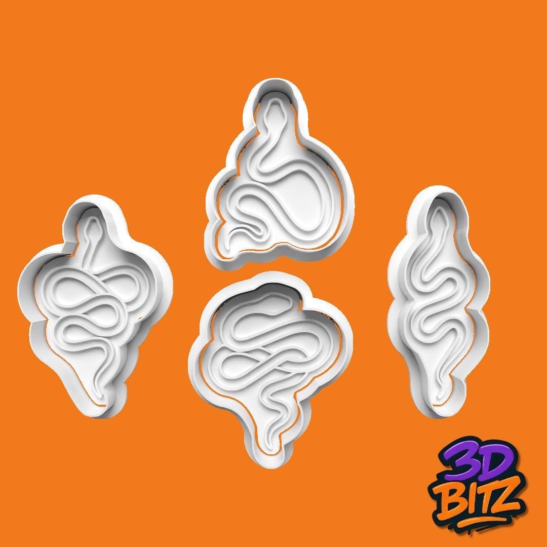 Snake Cookie Cutter & Embosser Set