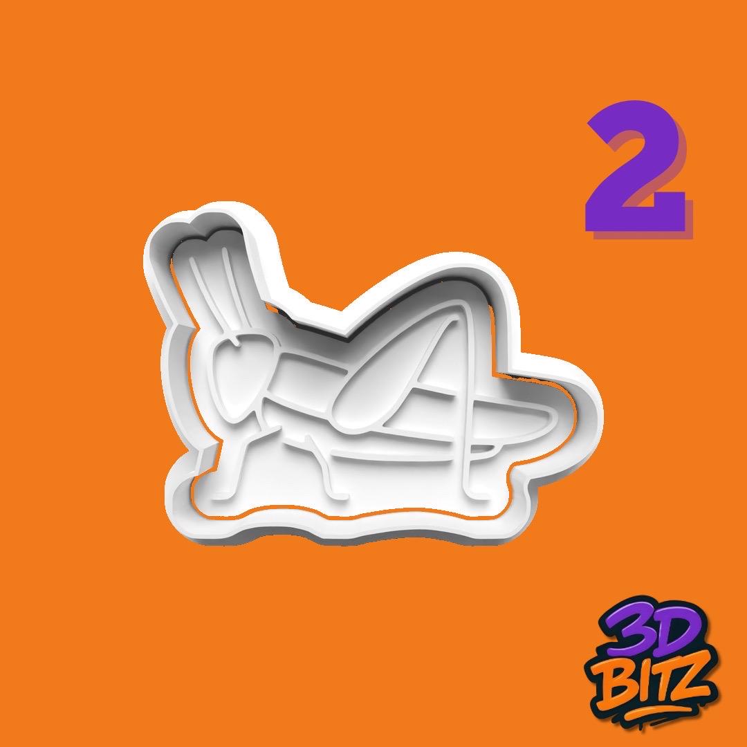 Bug Cookie Cutter & Embosser Set