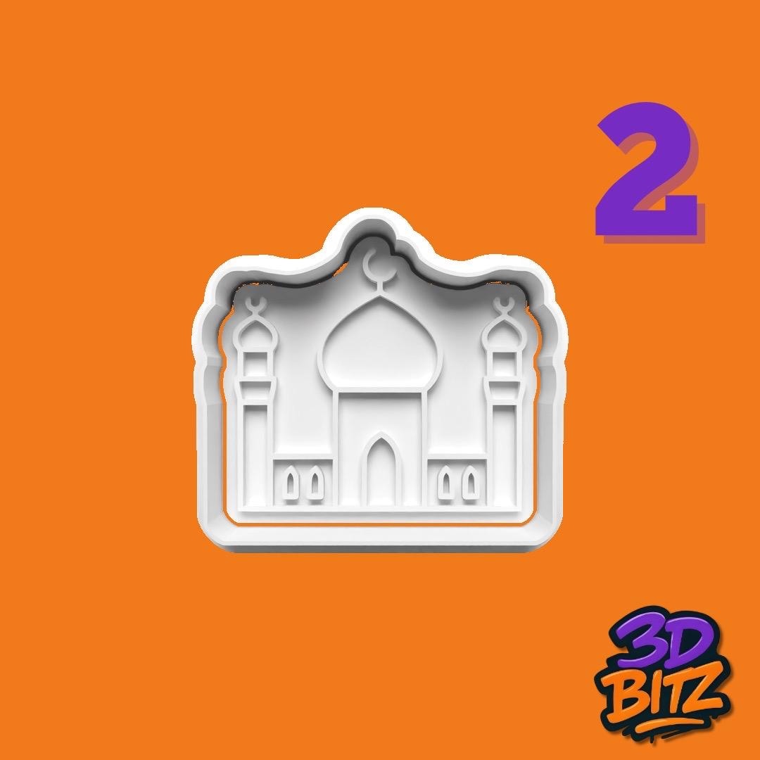 Places of Worship Cookie Cutter & Embosser Set