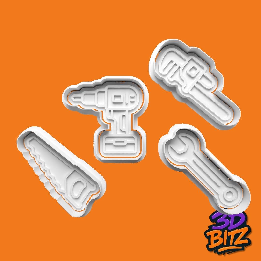 Tools DIY Cookie Cutter & Embosser Set