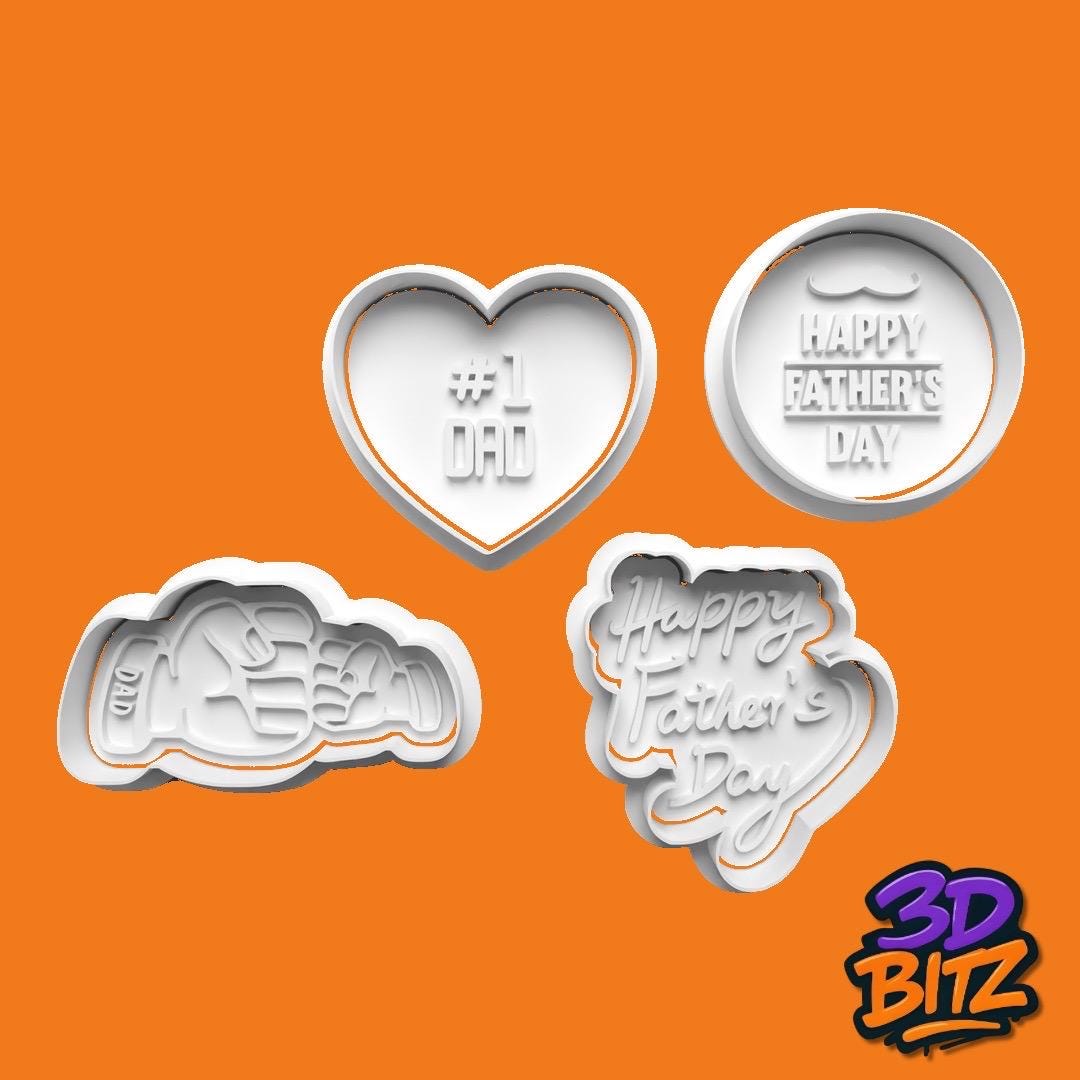 Monster Truck Cookie Cutter & Embosser Set