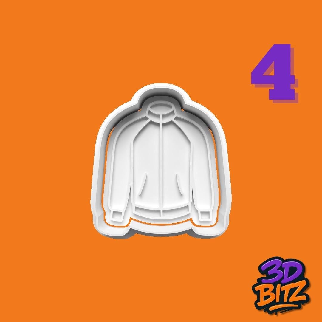 Clothing hoodies and sweatshirts Cookie Cutter & Embosser Set