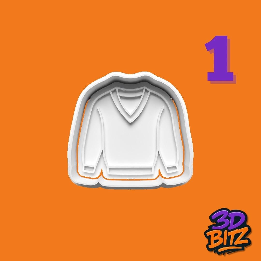 Clothing hoodies and sweatshirts Cookie Cutter & Embosser Set