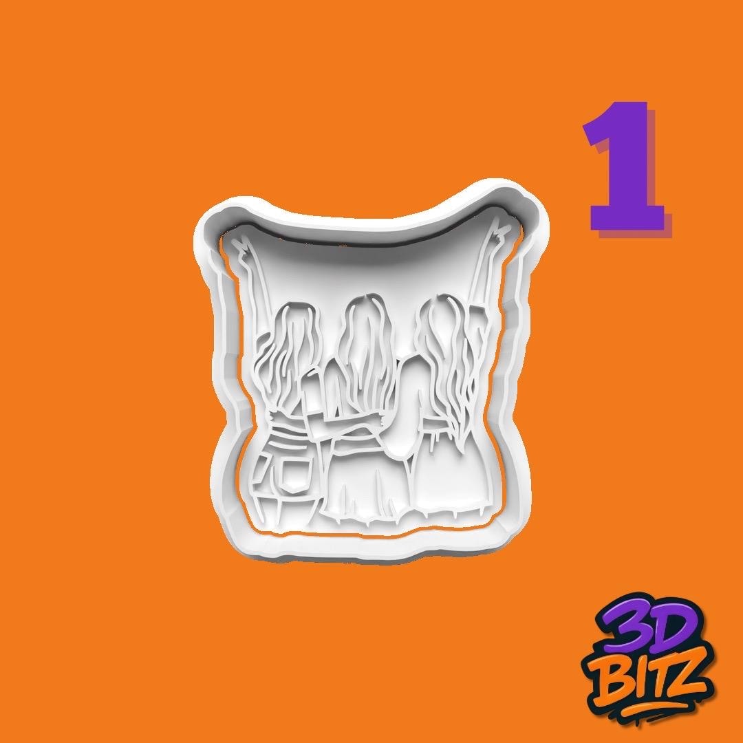 Best Friend Cookie Cookie Cutter & Embosser Set