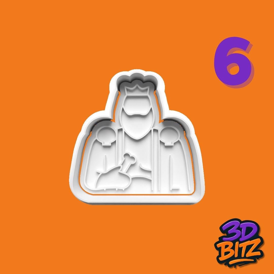 Greek Gods Cookie Cutter & Embosser Set