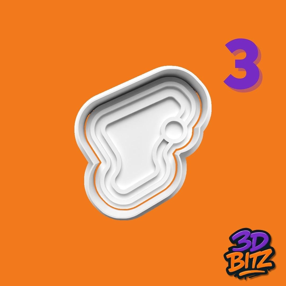 Racing Cookie Cookie Cutter & Embosser Set