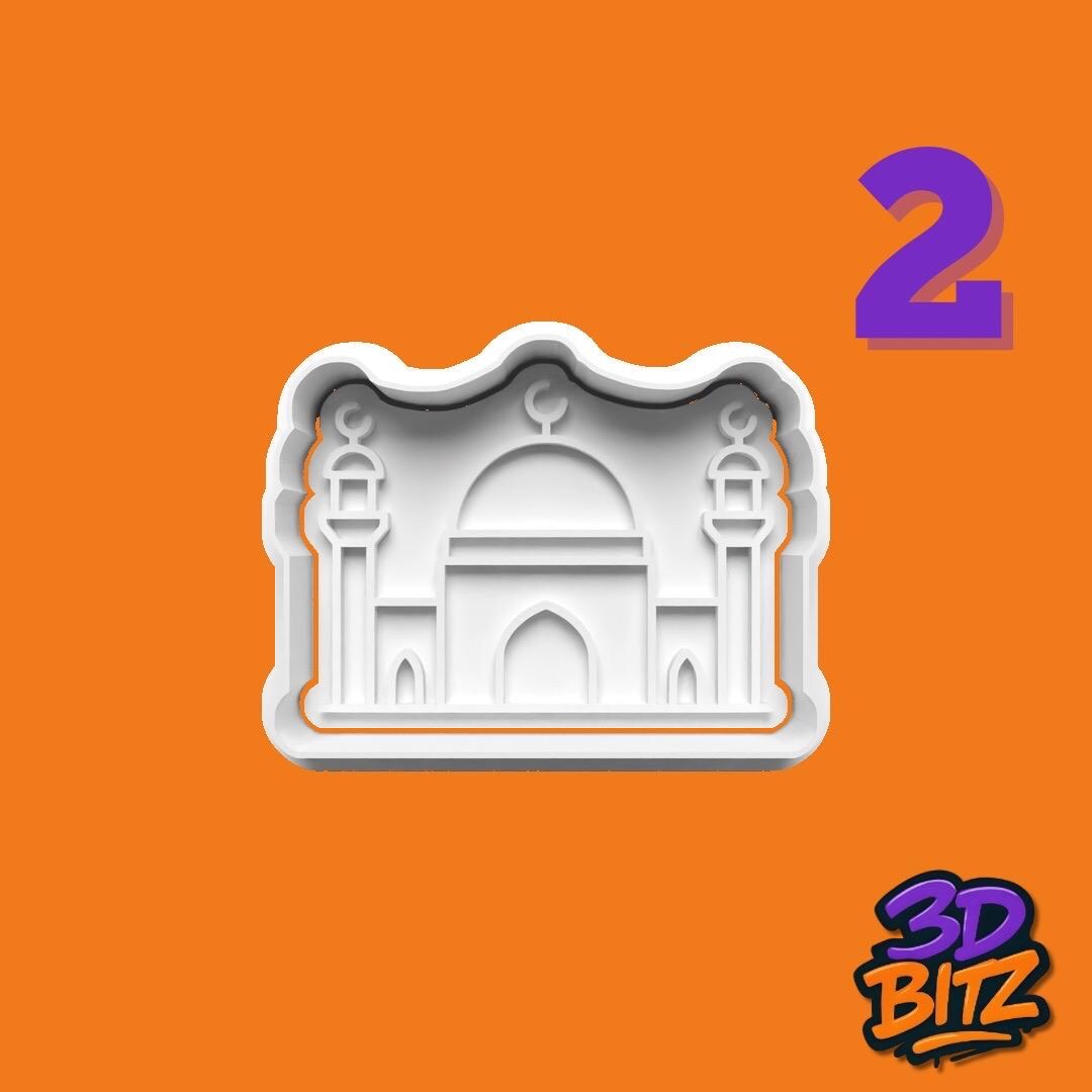 Islamic cookie cutters and embossers Cookie Cutter & Embosser Set