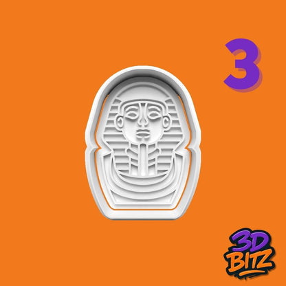 Egyptian Symbols Cookie Cookie Cutter & Embosser Set