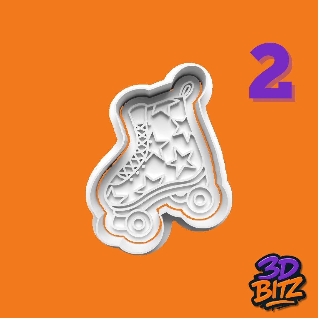 Disco Cookie Cookie Cutter & Embosser Set